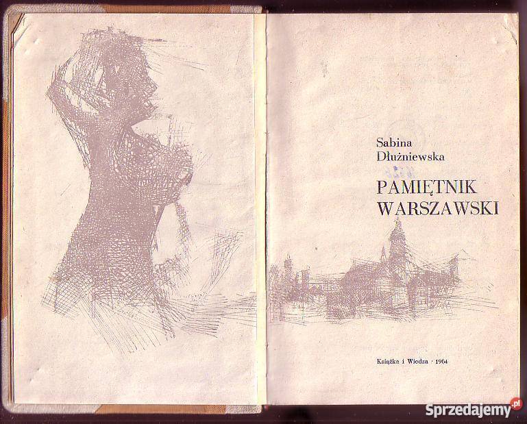 7928 PAMIĘTNIK WARSZAWSKI SABINA DŁUŻNIEWSKA Czyrna