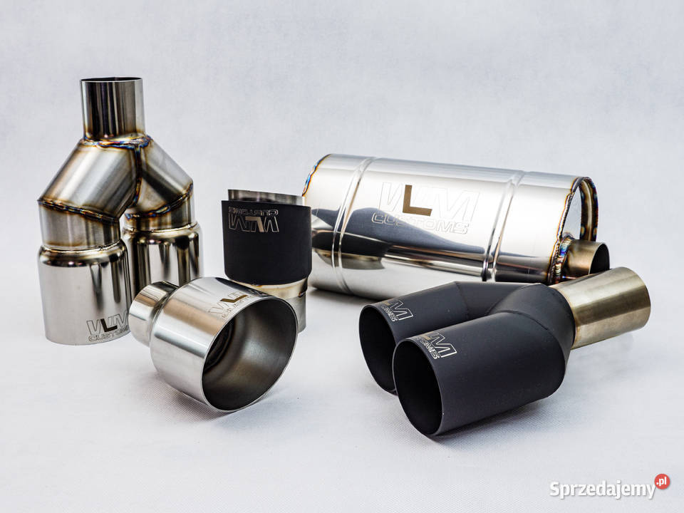 Końcówka wydechu tłumika WLMCustoms 114mm inox