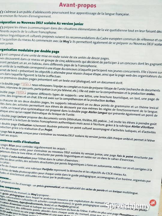 Le mag francuski antykwariat szkolny książki Warszawa