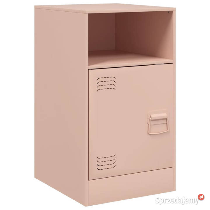 Szafka nocna różowa 345x39x62 stal WM841765 mazowieckie Warszawa