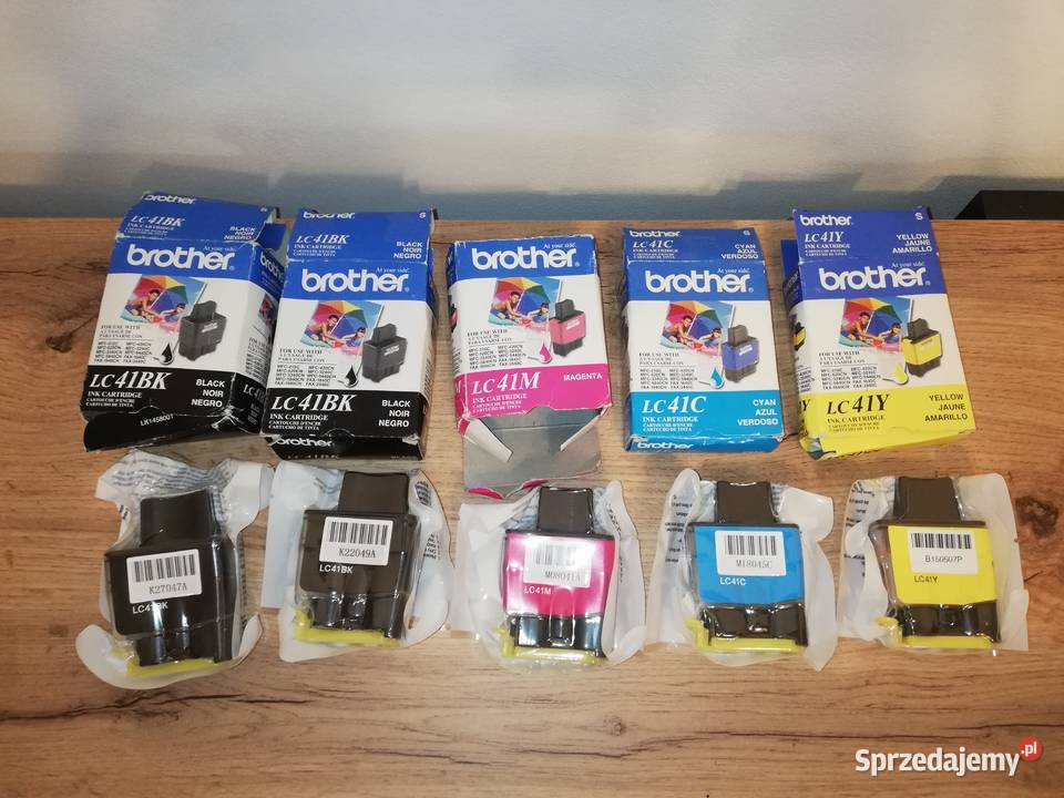 Tusze Brother do drukarek 5 sztuk Tanio Drukarki i skanery mazowieckie