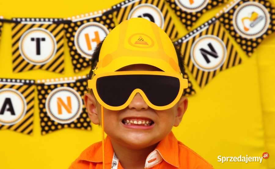 Budowa Budowniczy szablony urodziny słodki stół Poznań