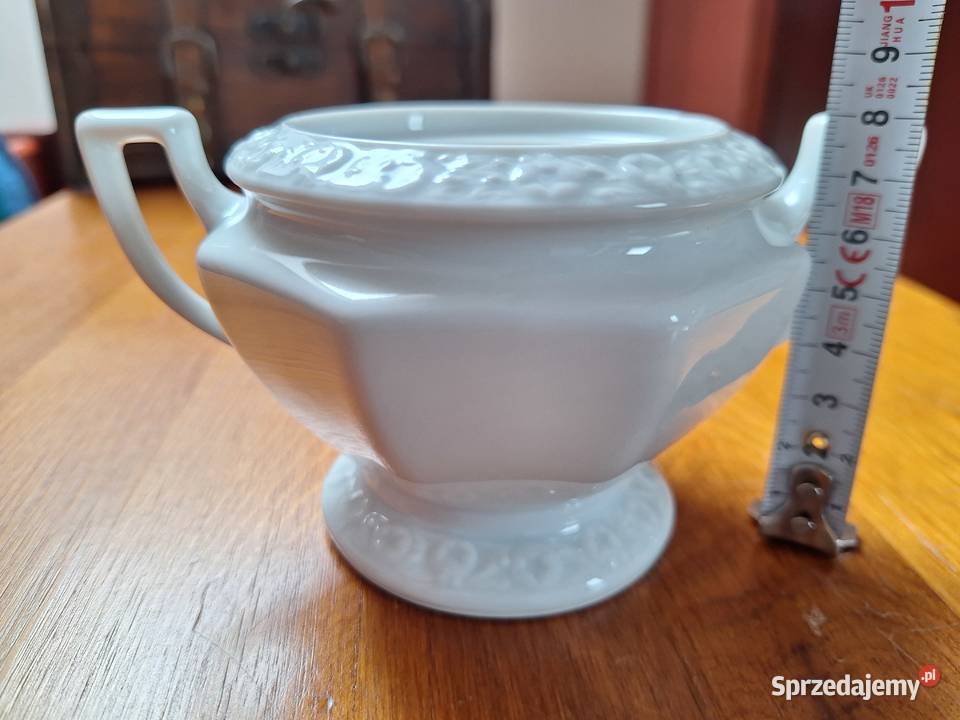 Cukiernica Rosenthal Biała Maria porcelana Gdańsk