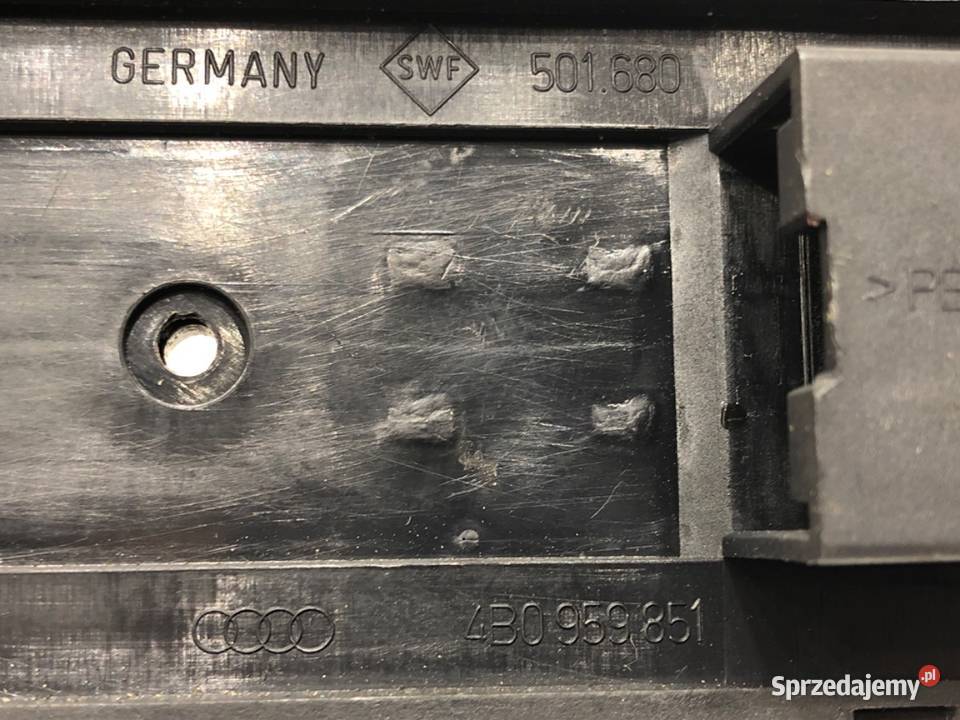 PRZEŁĄCZNIK SZYB AUDI A6 C5 4B0959851 9705 Części samochodowe