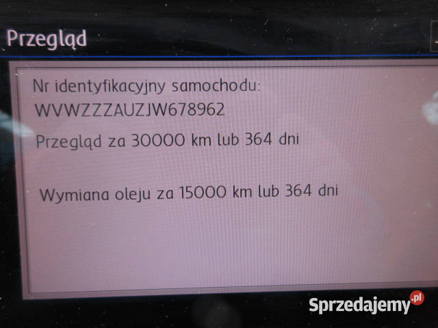 VW GOLF SPORTSVAN Facelifting benzyna Kraków sprzedam