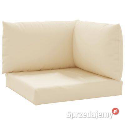 vidaXL Poduszki na palety 3 beżowe tkanina Poduszki Warszawa