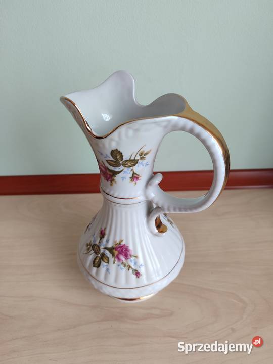 Porcelanowy wazon wazonik dzbanek Chodzież stara śląskie sprzedam