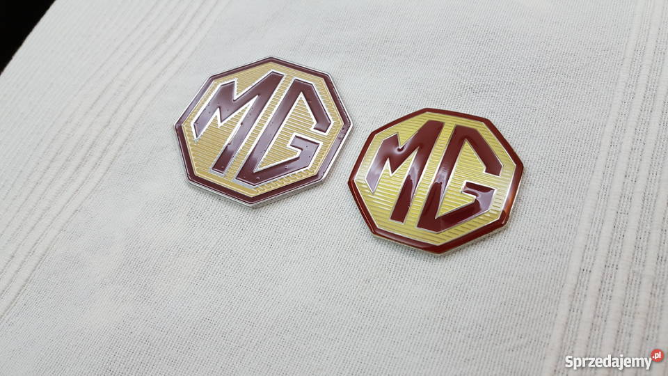 MG TF EMBLEMAT ZNACZEK LOGO PRZÓD TYŁ NOWE