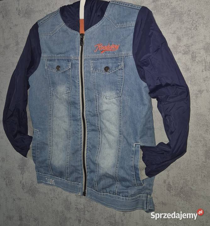 Kurtka chłopiec ala jeans 158 Kurtki i płaszcze łódzkie Łódź
