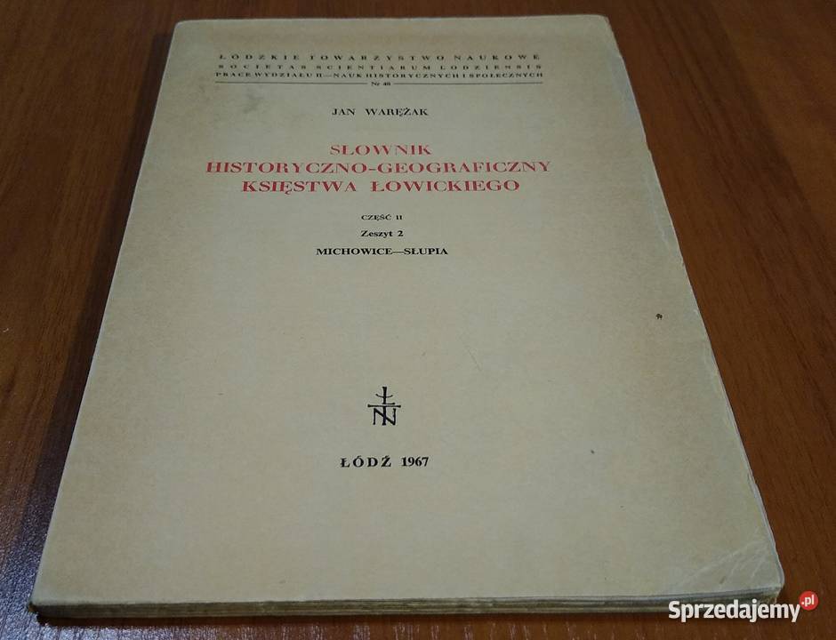 Słownik historyczno geograficzny księstwa Gdańsk