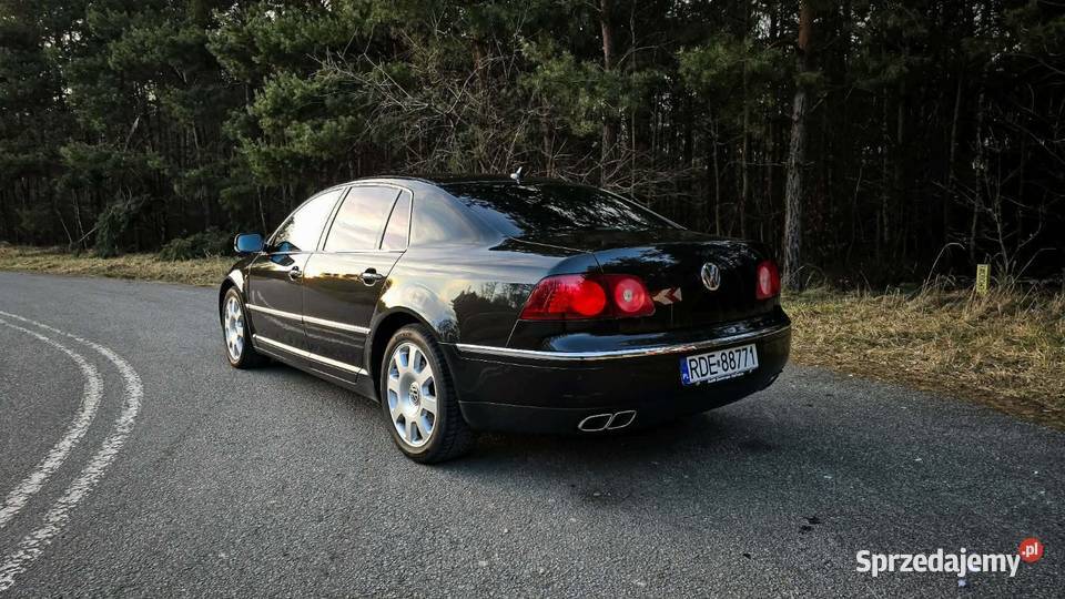VW Phaeton GP1 CEXA Mega wyposażenie regulowane zawieszenie Ostrów Wielkopolski