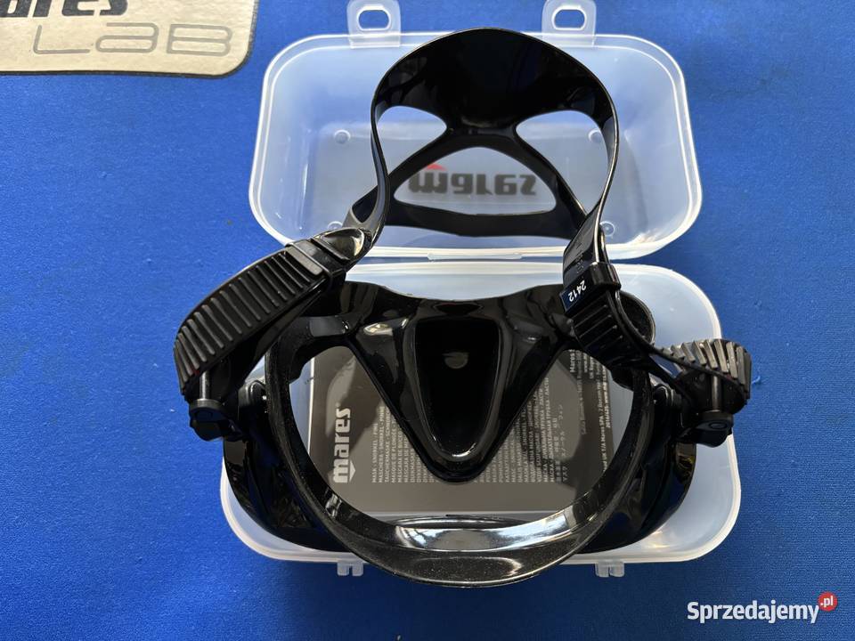 Maska do nurkowania Mares i3 czarny silikon Bytom