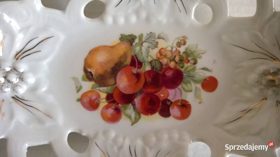 Patera Ażurowa Porcelana Śląsk Silesia Parowa Radom sprzedam