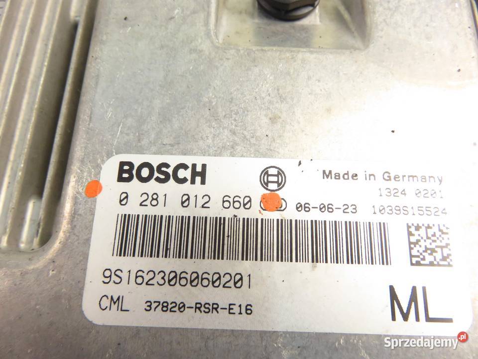 STEROWNIK HONDA CIVIC VIII 22 CTDi 0281012660 sprzedam