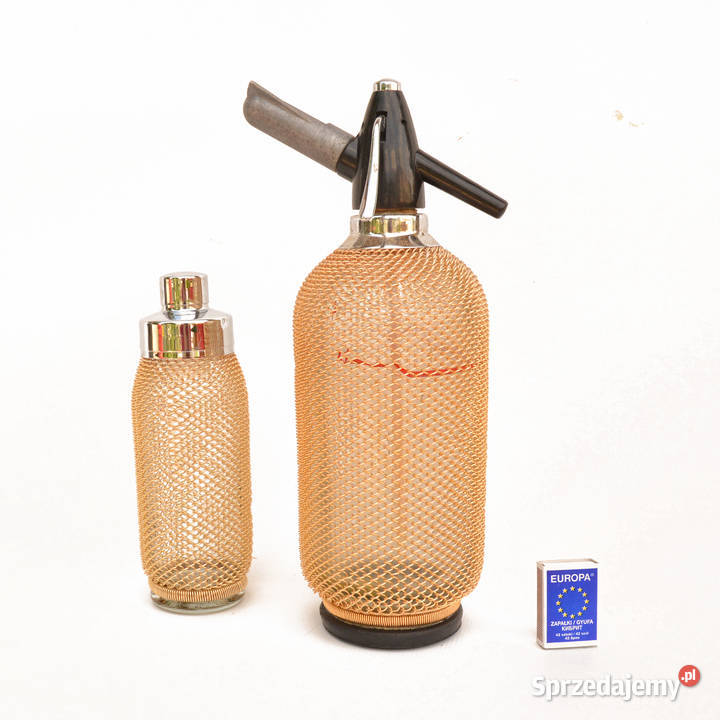 Złoty zestaw barmański Merkuria Czechosłowacja Porcelana i szkło Warszawa