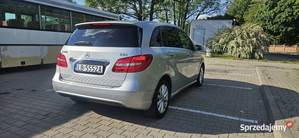 MercedesBenz B200 CDI 2013 Skóra BiXenon Park nieuszkodzony Biała Podlaska