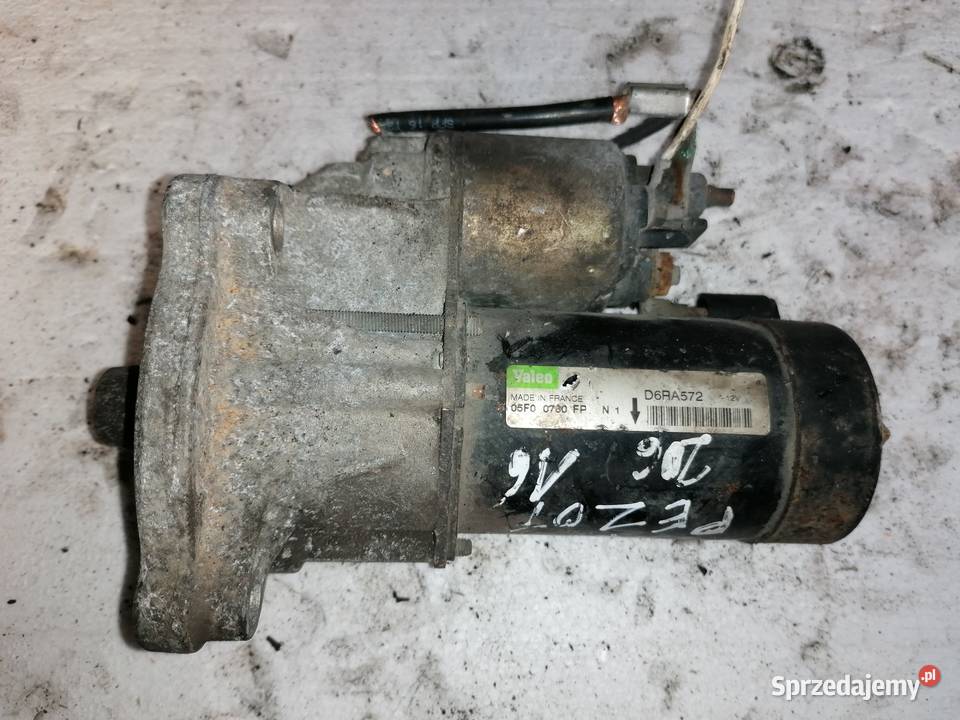 Rozrusznik Peugeot 206 16 osobowe lubelskie Wisznice