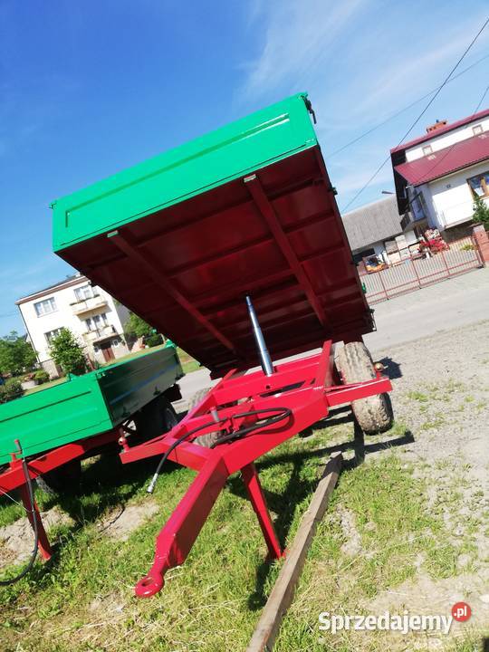 Przyczepy z kiprem NOWE kiper na 3 strony małopolskie Szczyrzyc