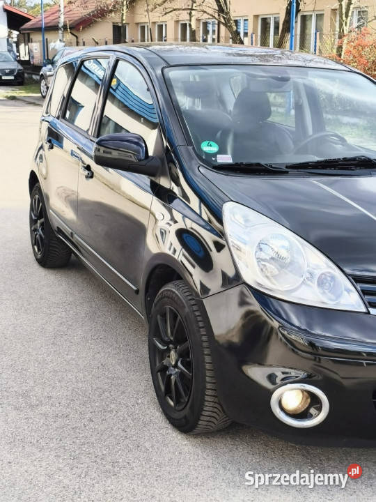 Nissan Note Bezwypadkowy udokumentowany przebieg kurtyny powietrzne Janów Lubelski sprzedam