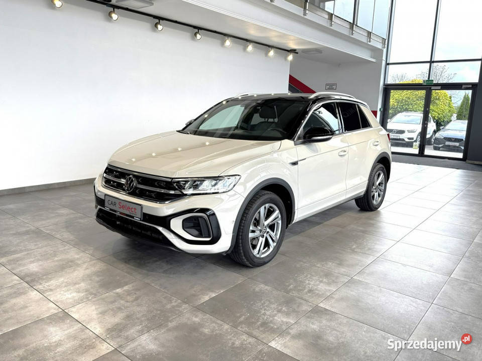 Volkswagen TRoc RLine 15TSI 150 DSG 2022 r salon centralny zamek Myślenice