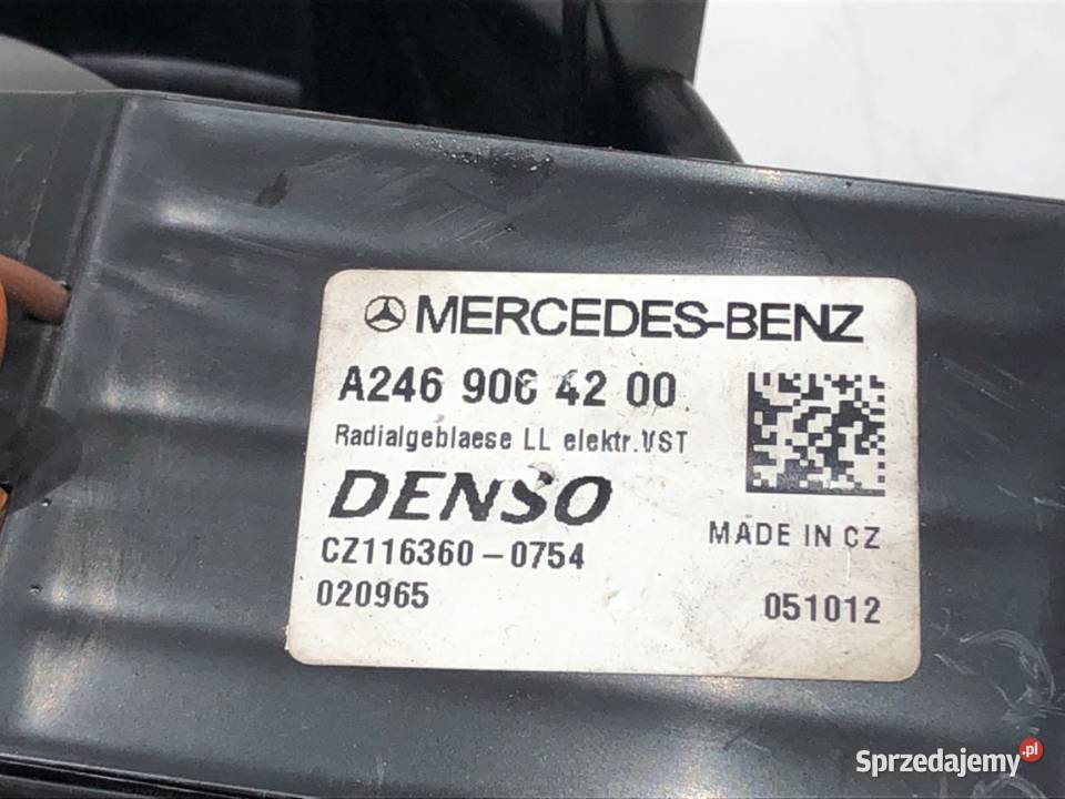 DMUCHAWA NAWIEWU MERCEDES W246 A2469064200