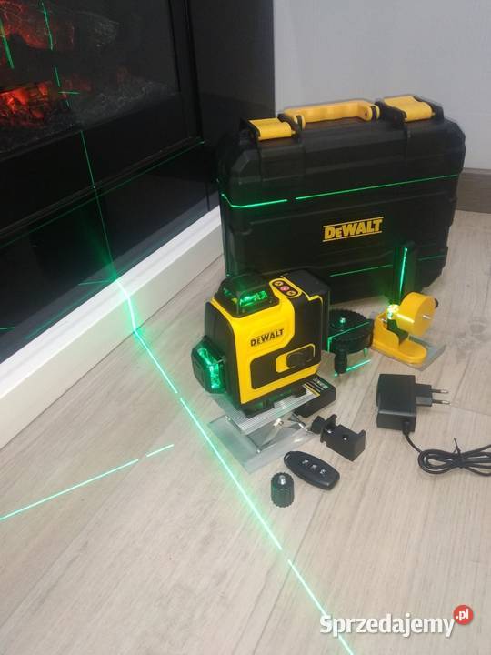 Poziomica laserowa 4d DEWALT łódzkie Sieradz sprzedam