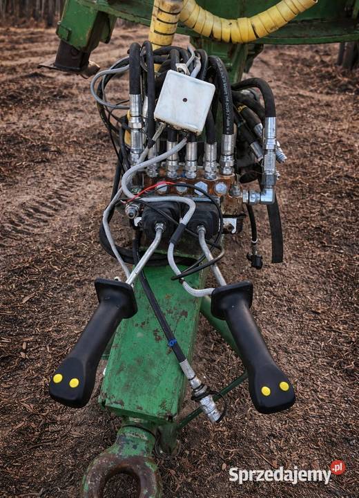 Przyczepa leśna do zrywki z hds Łódź