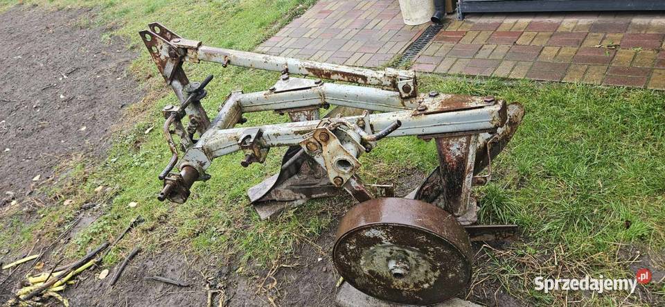 Pług 2 dwuskibowy Grudziądz nieuszkodzony Wołomin