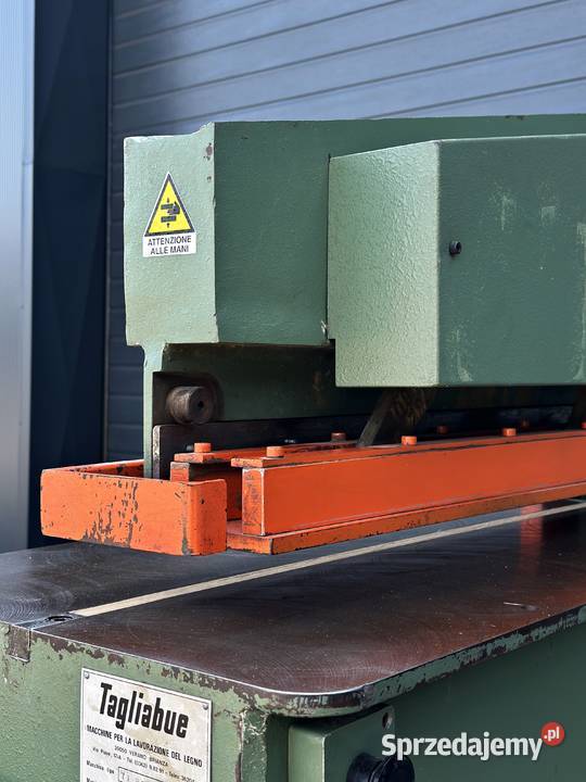 Gilotyna hydrauliczna TAGLIABUE TT800 1466 Produkcja Łabuńki Pierwsze