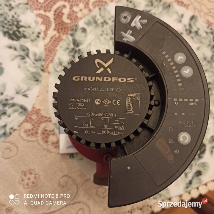 Pompa Grundfos Magna 25100 180 Nowy Tomyśl