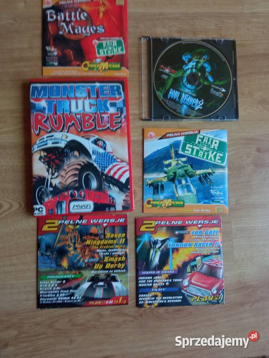 Komplet Zestaw Gier Gry na PC Komputer 6xCD 50 Warszawa sprzedam
