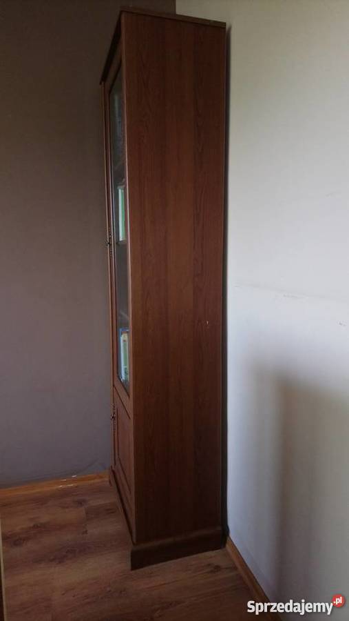 KENT Black Red White komoda witryna szafka 3