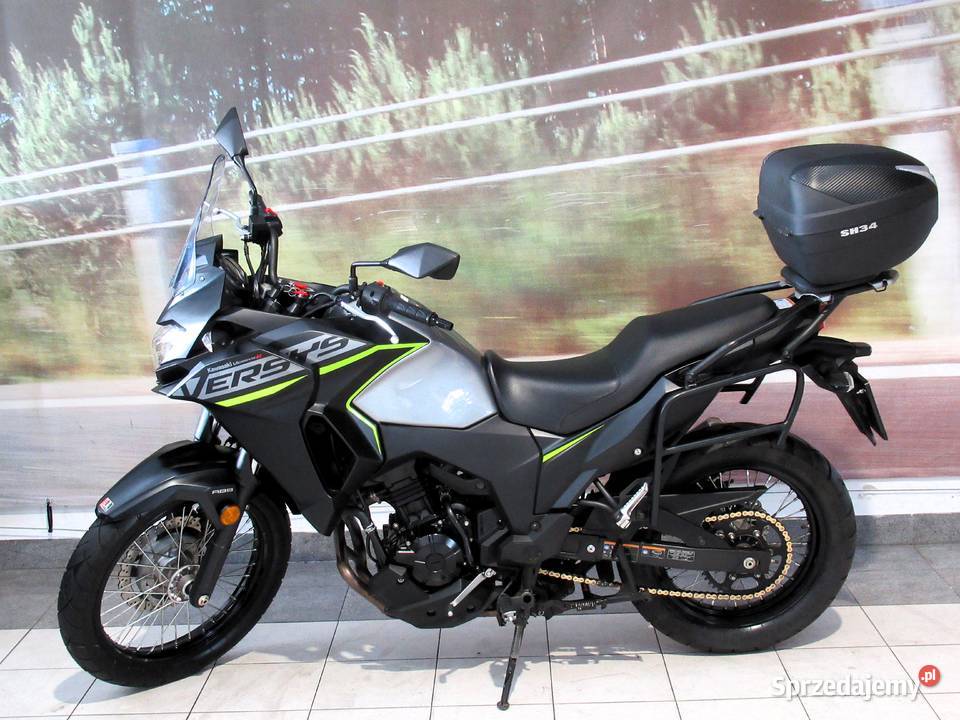 Kawasaki VersysX 300 ABS 2021 kufer sakwy łódzkie Kutno