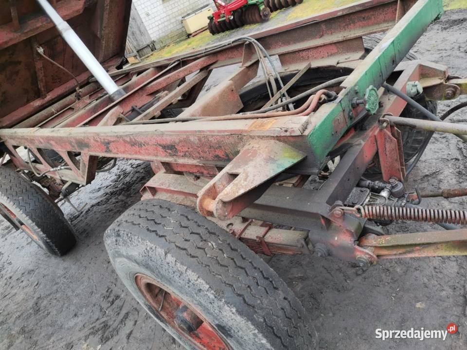 Przyczepa rolnicza 3 str wywrot 8 t Przyczepy rolnicze Pabianice