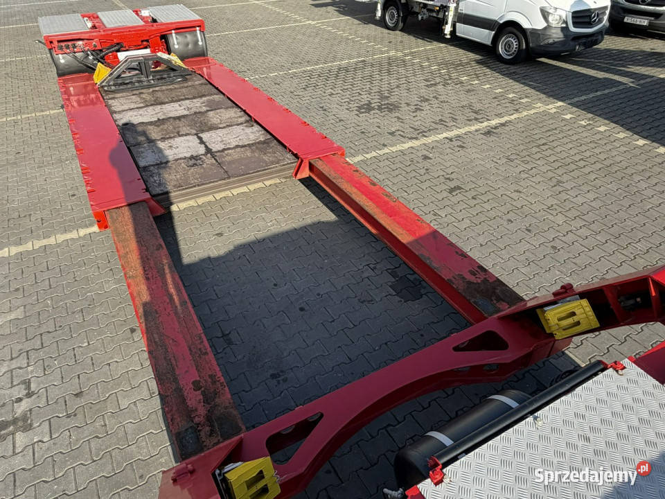niskopodwoziowa EMTECH PCN 18 PNZS Tiefbett Widełki