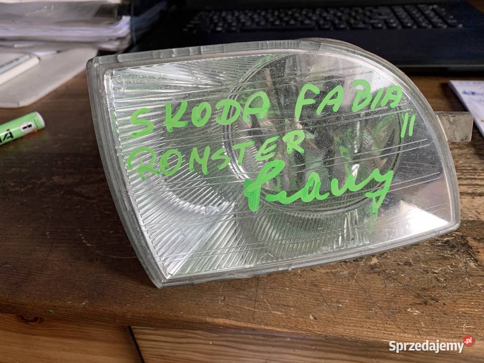 Halogen Prawy Skoda Fabia II ROOMSTER 5J0941700 Margonin