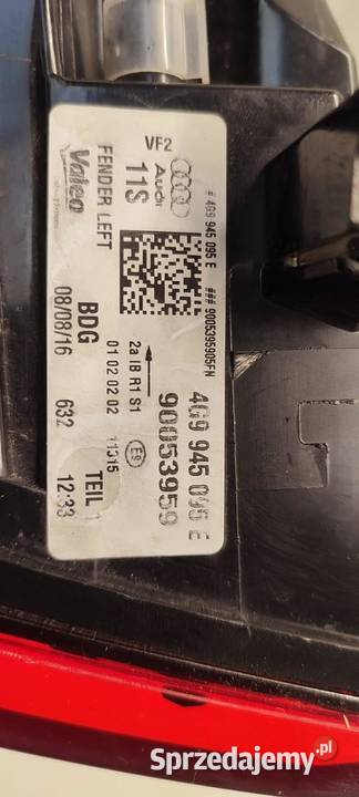 AUDI A6 C7 LAMPA LEWY TYŁ KOMBI 4G9945095E