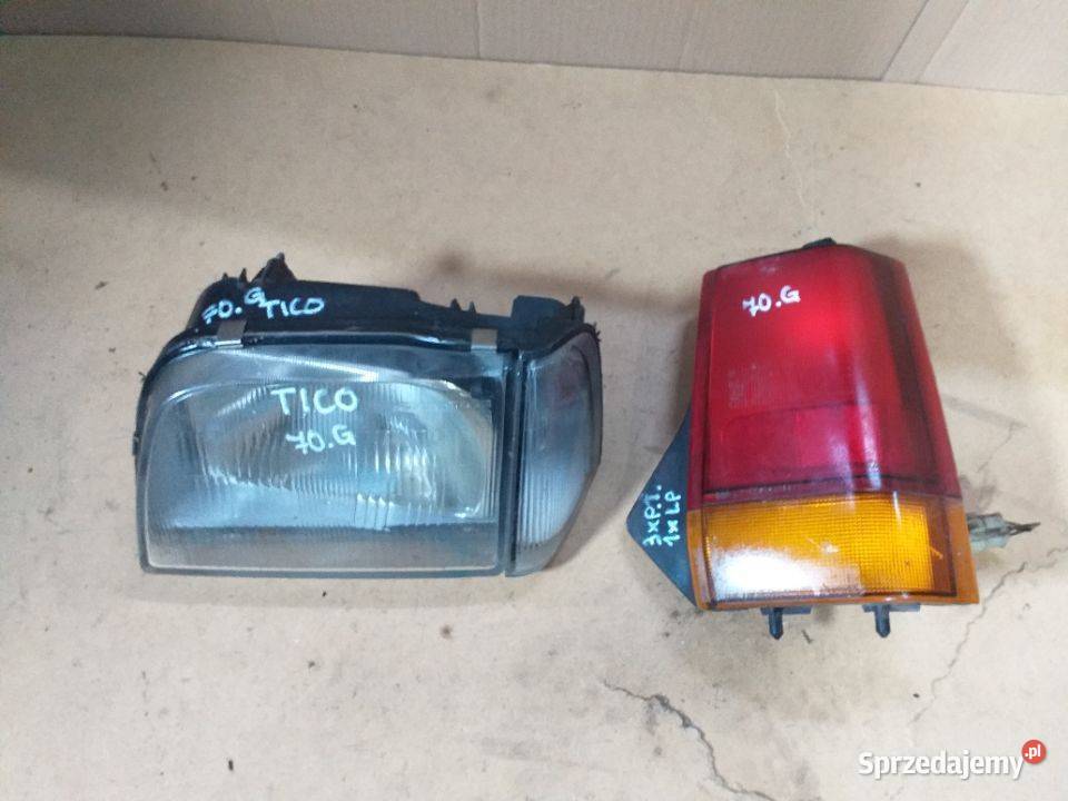 70G Oryginalna Lampa tylna prawa DAEWOO TICO Włoszczowa