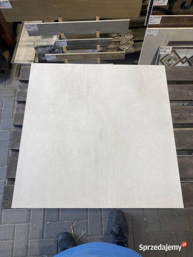 Gres płytka podłogowa grava white 798x798 i Reguły sprzedam