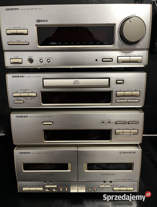 Zestaw stereo HiFi ONKYO LSA7 Wieże i miniwieże mazowieckie Warszawa