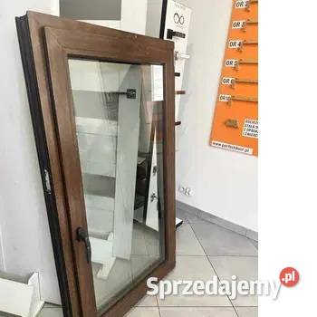 Okno PCV Pasywne energooszczędne orzech 3 Białystok