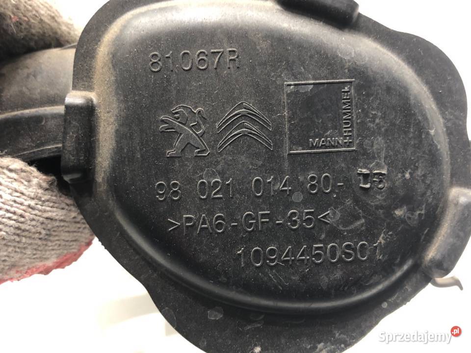 KOLEKTOR SSĄCY CITROEN C4 PICASSO II 9802101480 osobowe