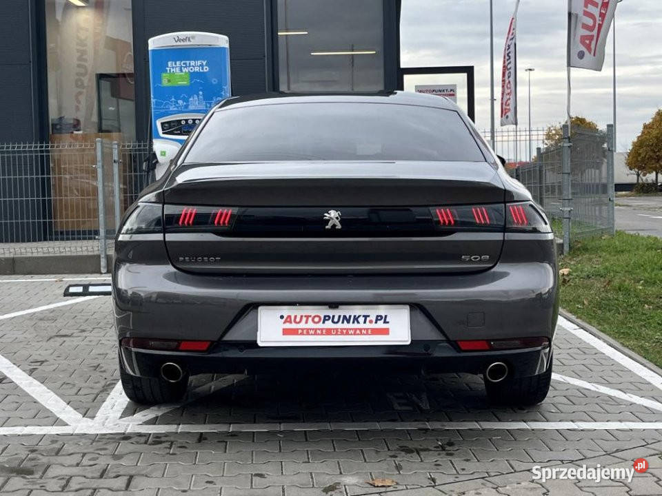 Peugeot 508 2020r Automat Masaże Kamera 360 FV23 benzyna wielkopolskie Poznań