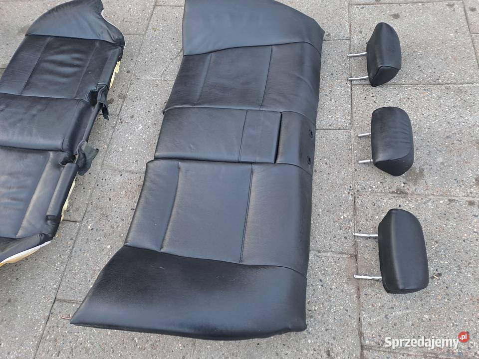 BMW E46 sedan komplet foteli skóra plus śląskie Jastrzębie-Zdrój