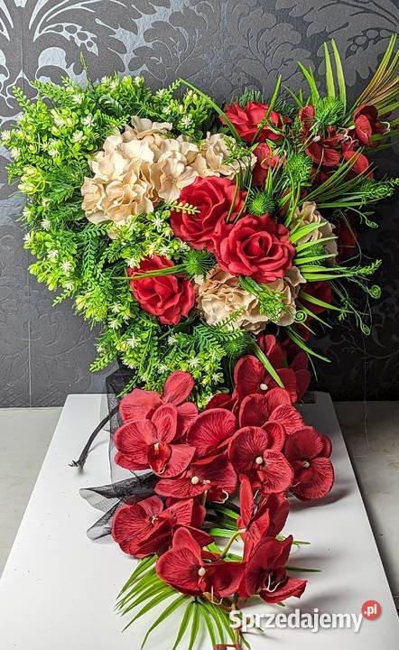 Wiązanka nagrobna DUŻA 105 długości Piękna Pałecznica-Kolonia