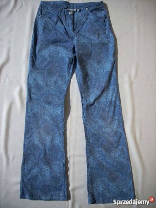 HM DUBSTER Spodnie Wzorzyste Jeansy 36 S H&M małopolskie Nowy Sącz sprzedam