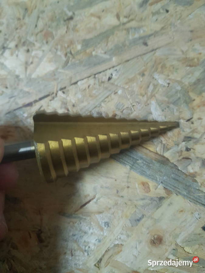 Wiertło stożkowe stopniowe tytanowe HSS 439 mm sprzedam