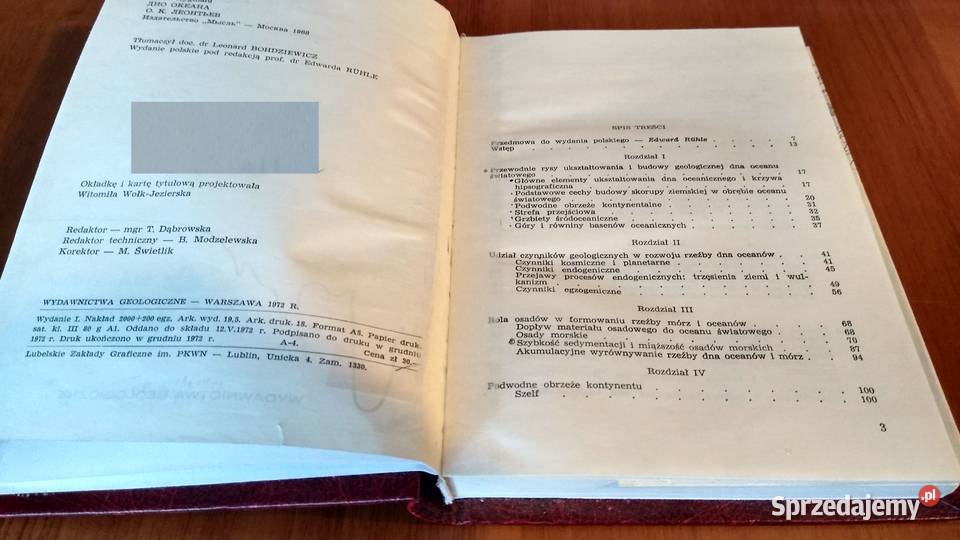 Dno oceanu Oleg K Leontjew twarda DB twarda Książki i Podręczniki Gdańsk