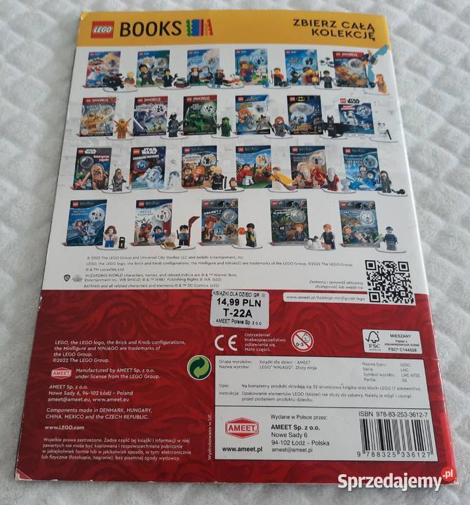Lego Ninjago Legacy Złoty ninja Ameet 2022 Czeladź