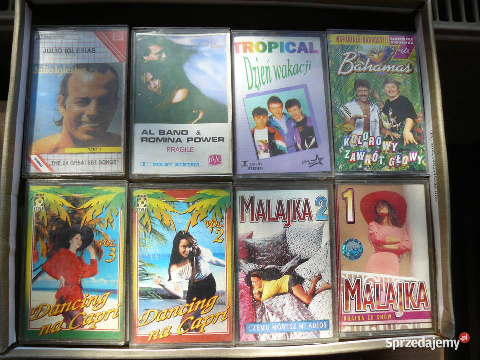 Kasety magnetofonowe płyty cd kaseta Nowa Sól